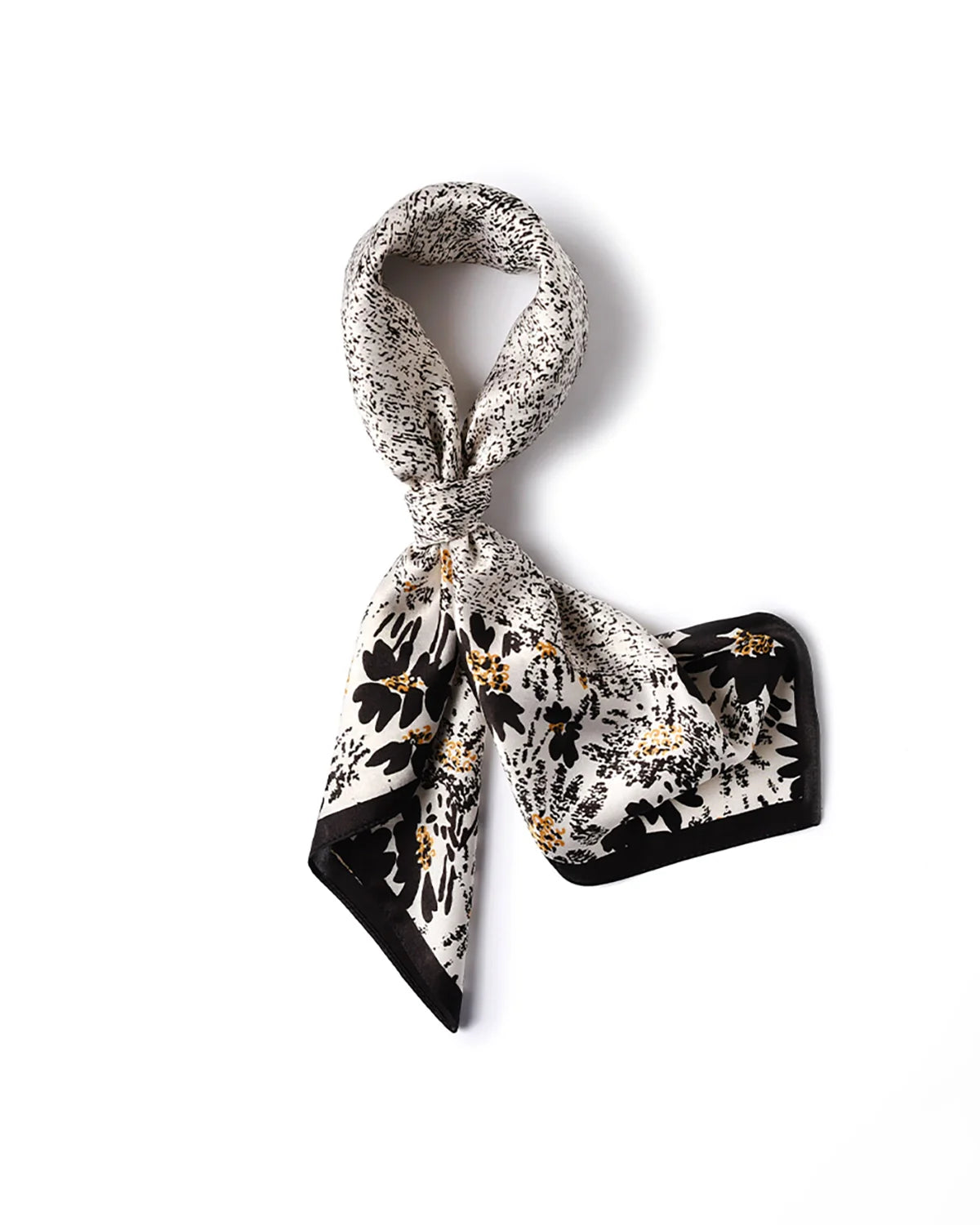 Floral Vintage Silk Scarf