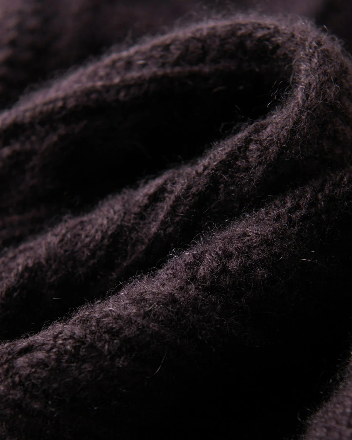Cable Knit Half Zip Cashmere Sweater with Collar