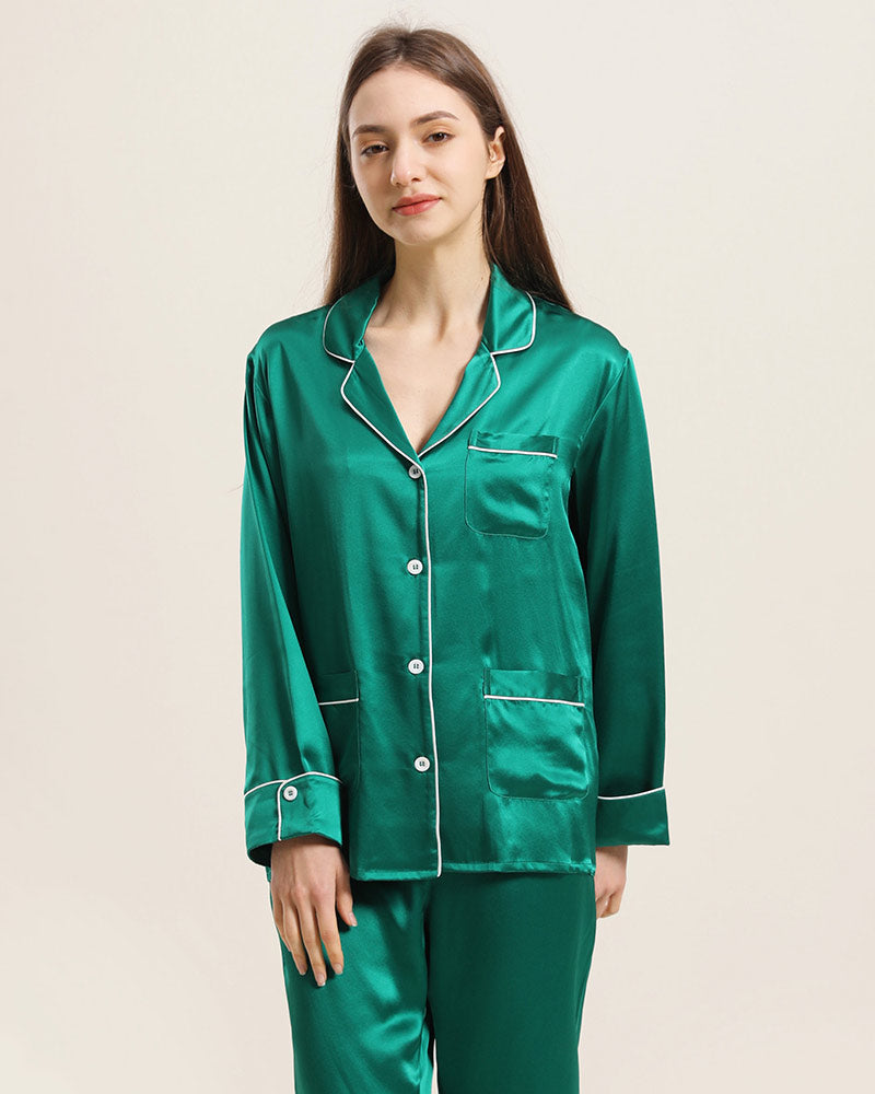 Classic Silk Pajamas For Women