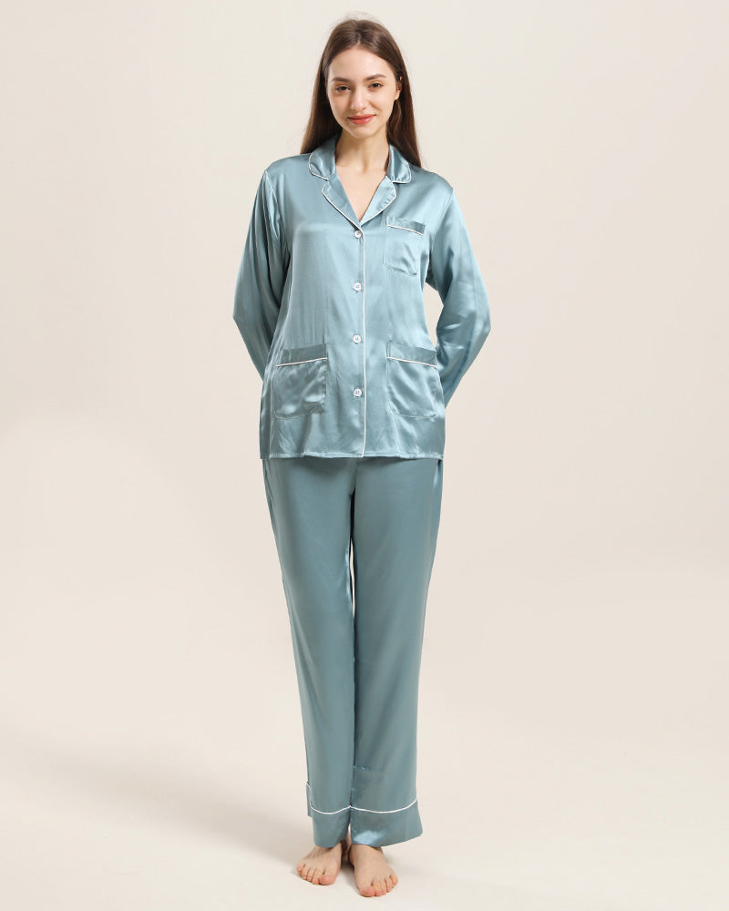 Classic Silk Pajamas For Women