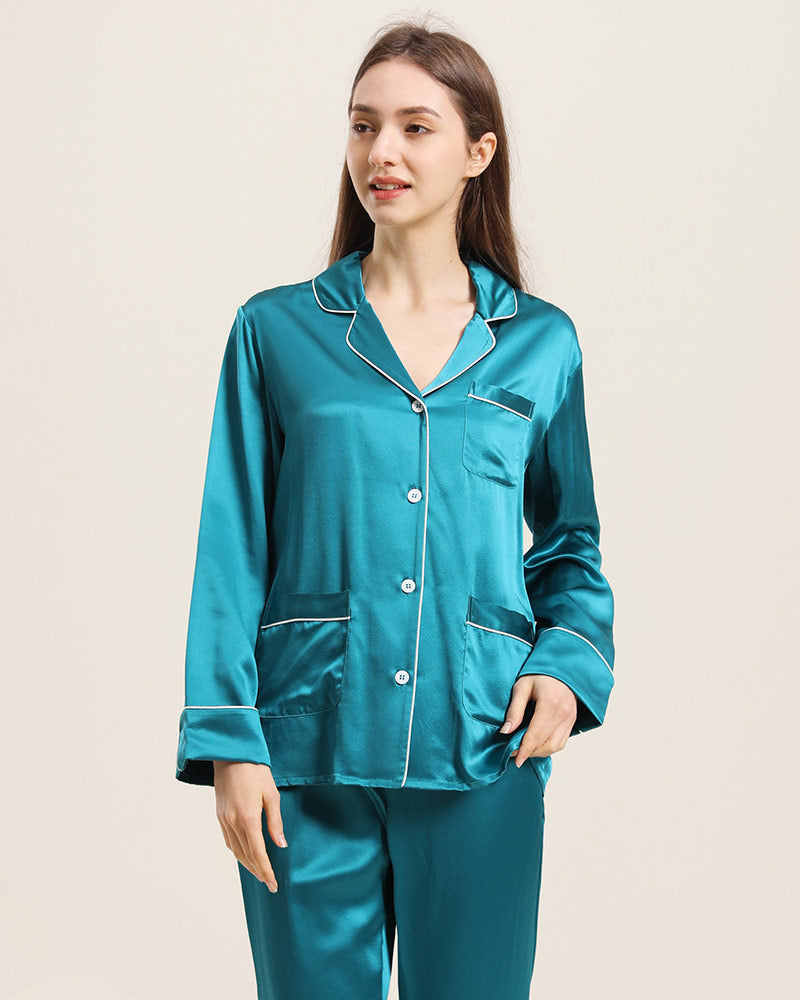 Classic Silk Pajamas For Women