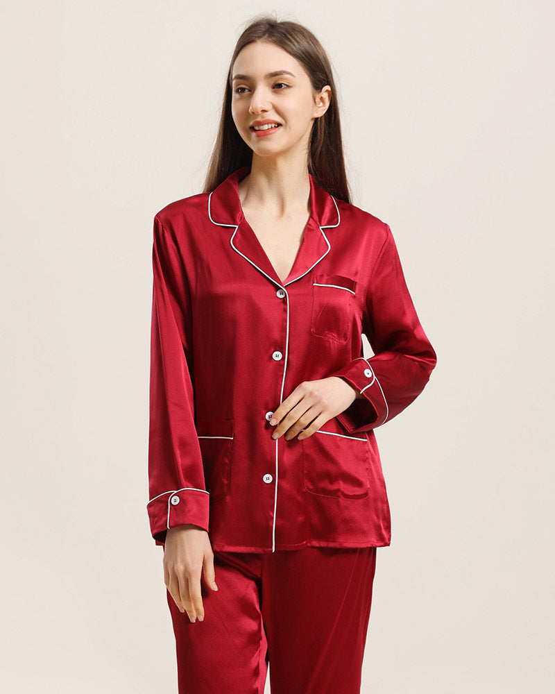 Classic Silk Pajamas For Women