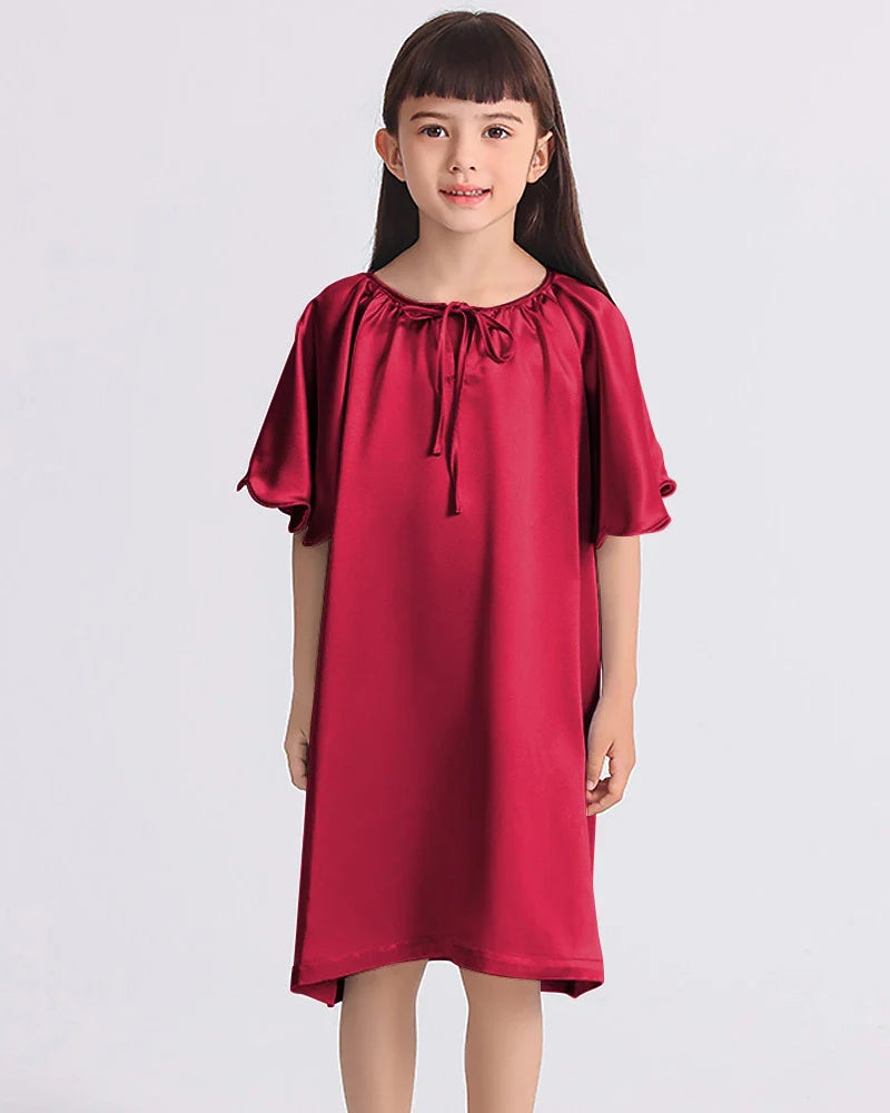 Bat-sleeved Nightdress for Girls