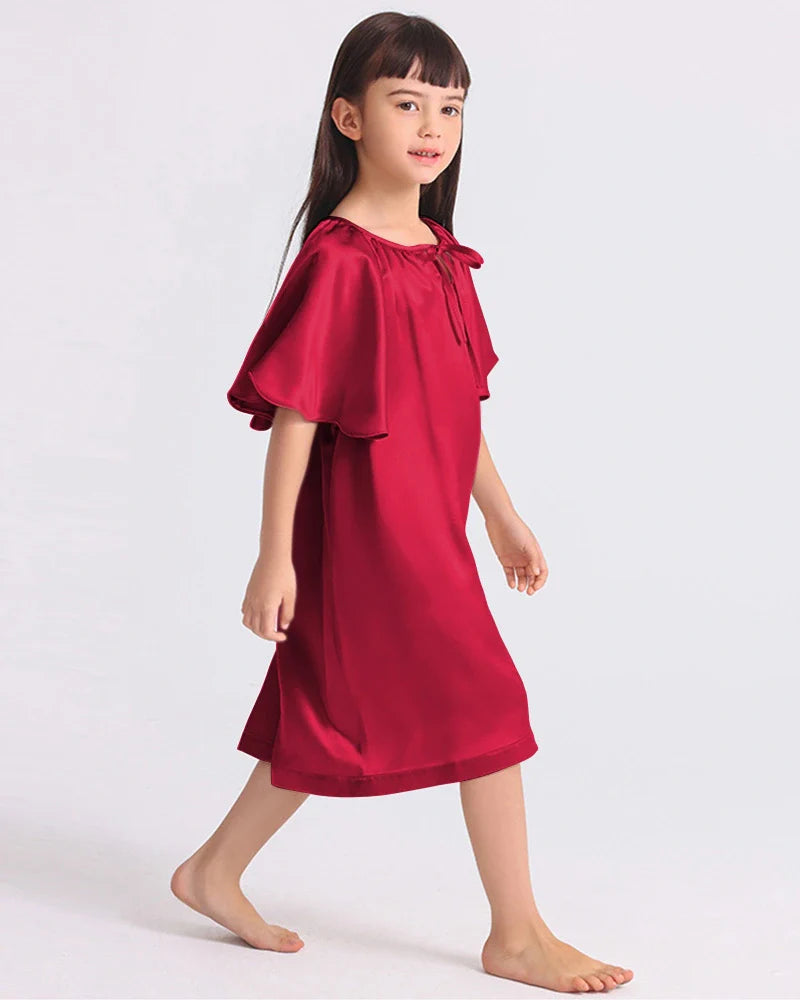 Bat-sleeved Nightdress for Girls
