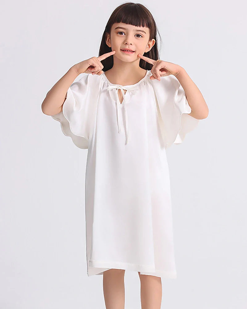 Bat-sleeved Nightdress for Girls