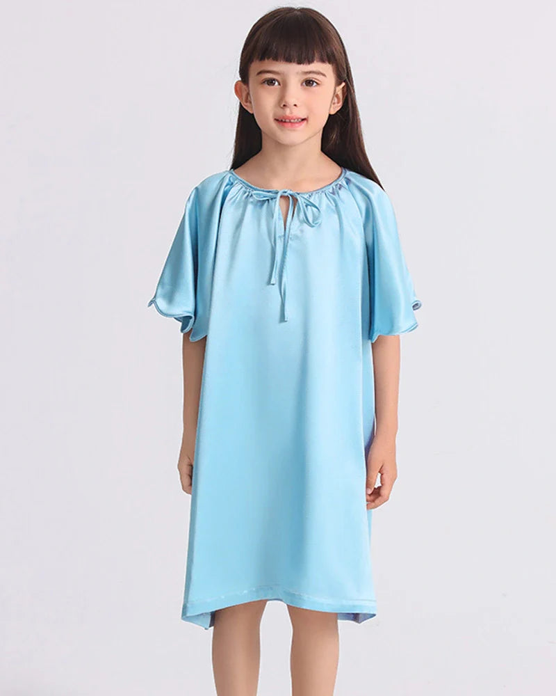 Bat-sleeved Nightdress for Girls