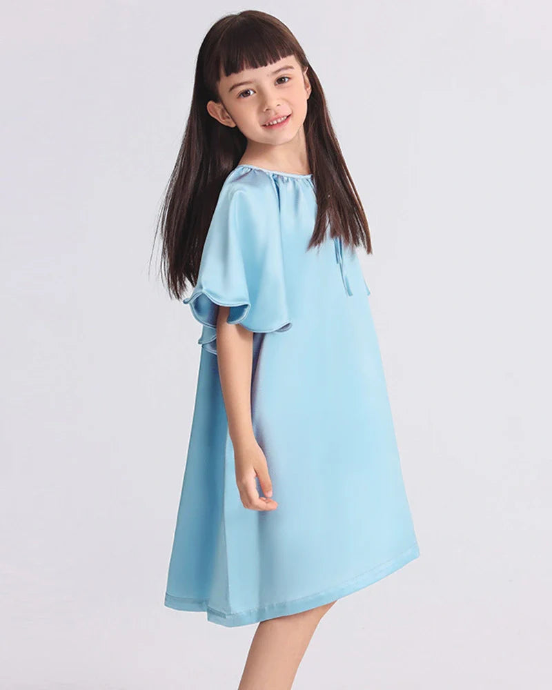 Bat-sleeved Nightdress for Girls