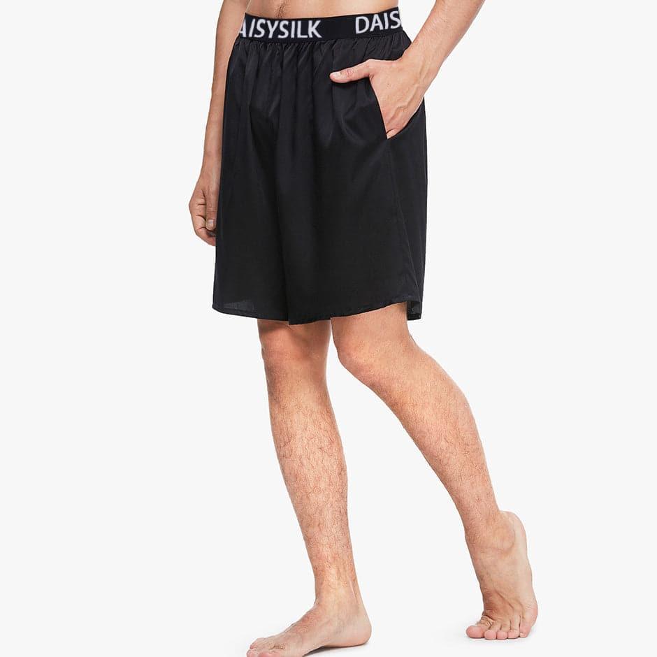 DaisySilk Print Silk Men Shorts Boxers