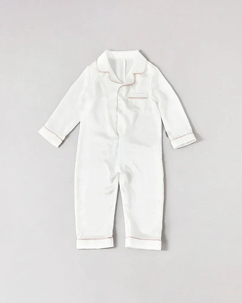Luxury Silk Baby Unisex Onesie