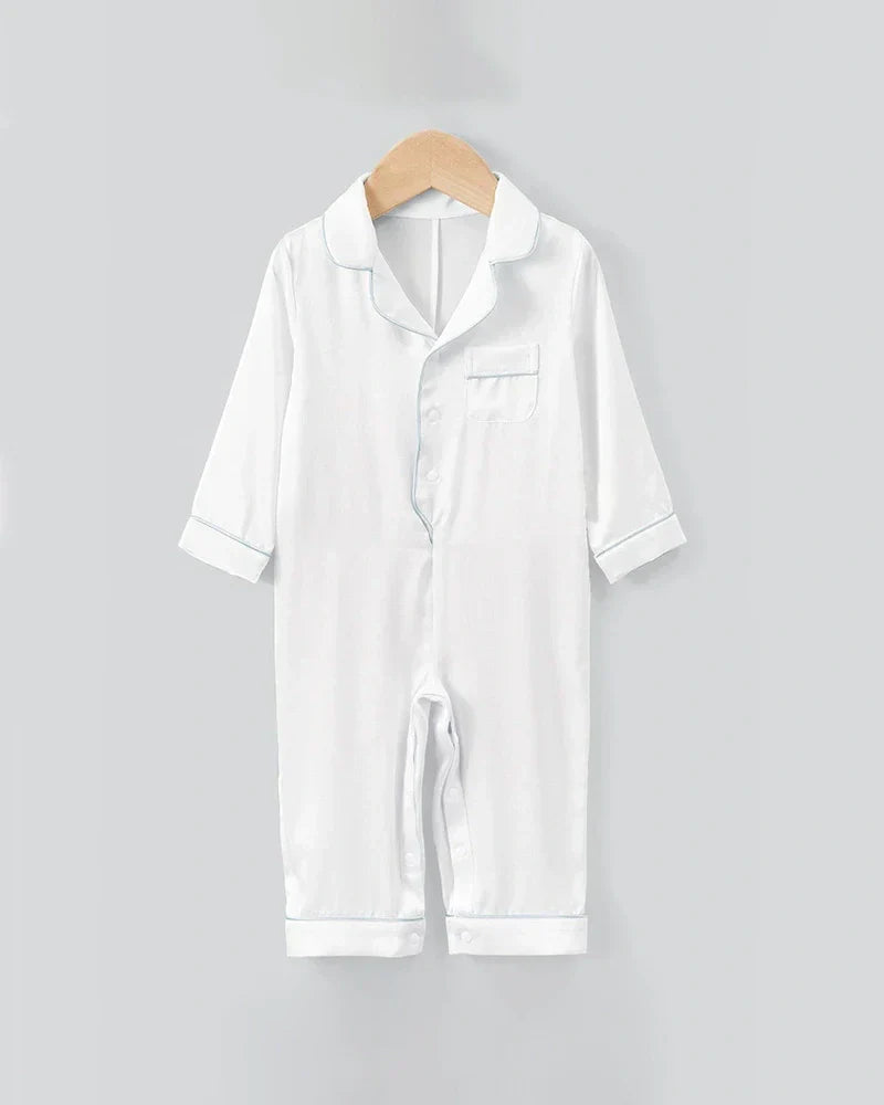 Luxury Silk Baby Unisex Onesie
