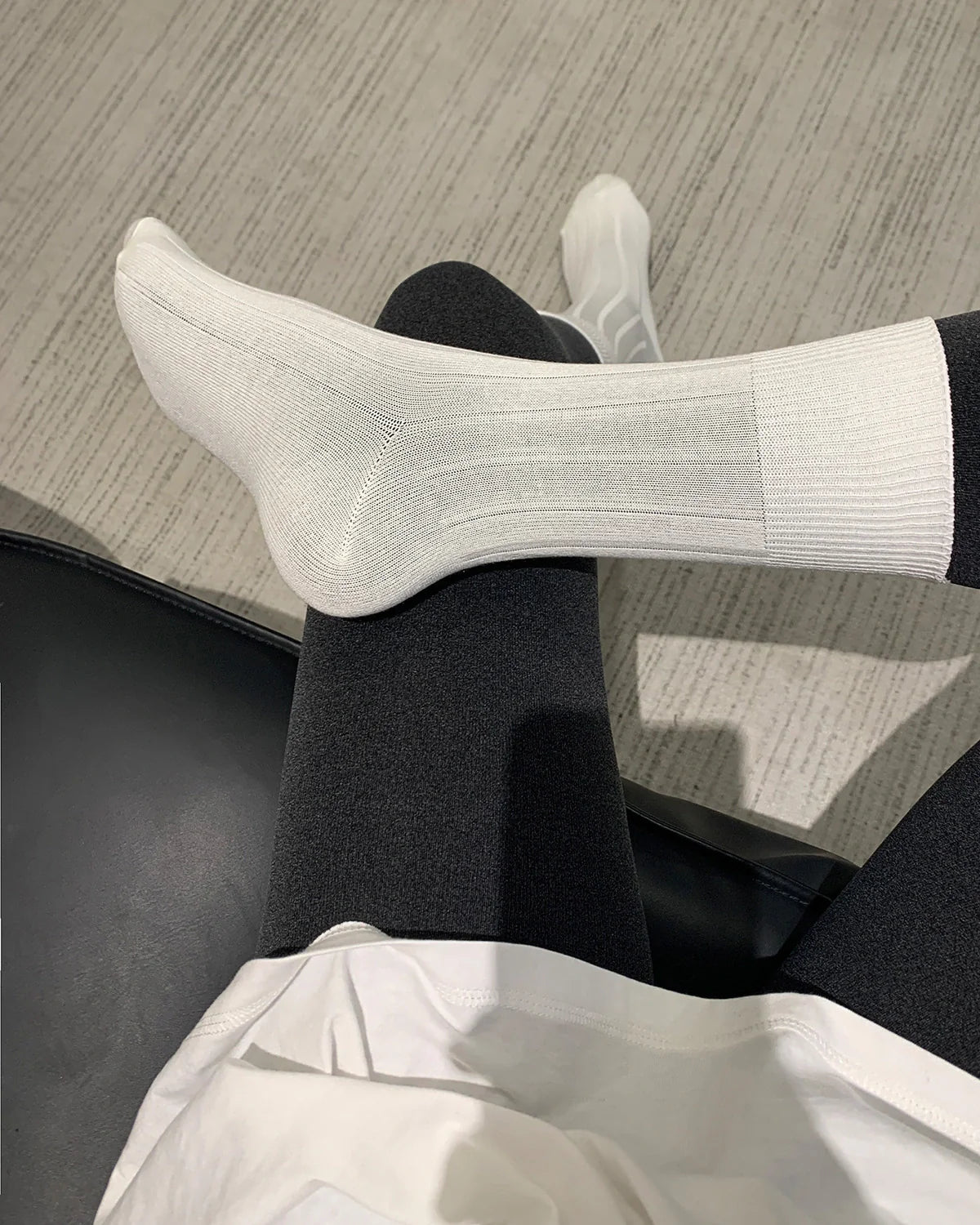 Women Cashmere Modal Blend Crew Socks