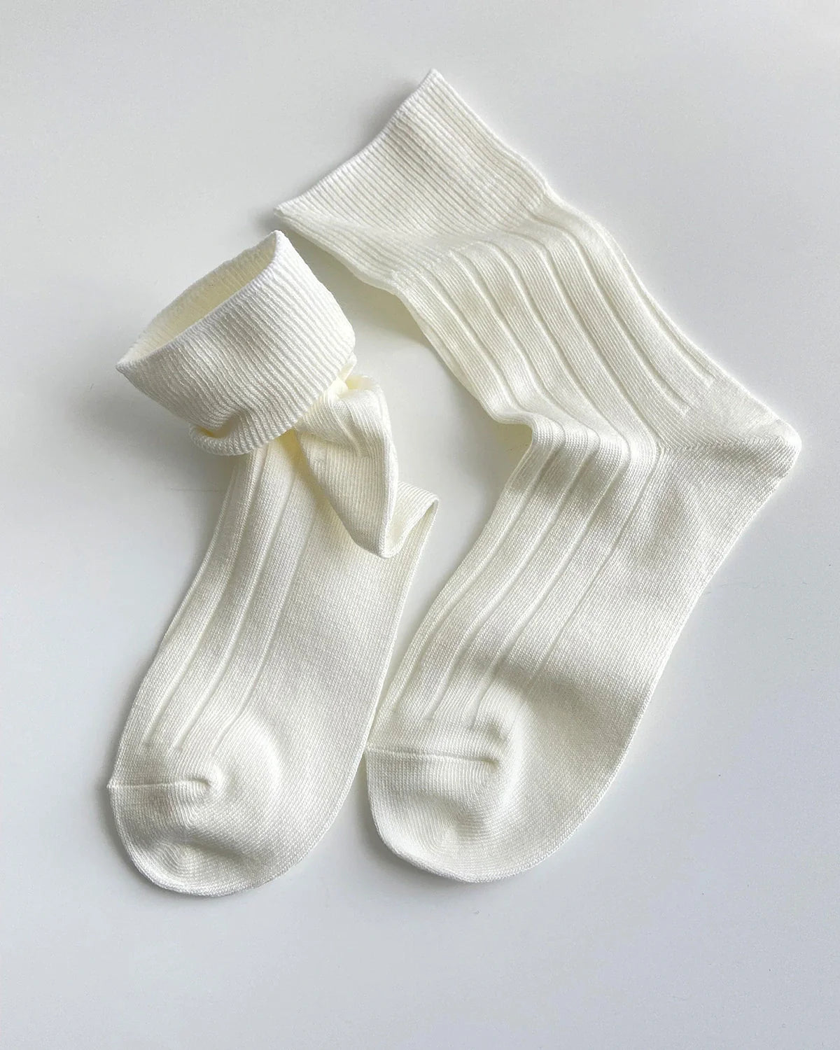 Women Cashmere Modal Blend Crew Socks