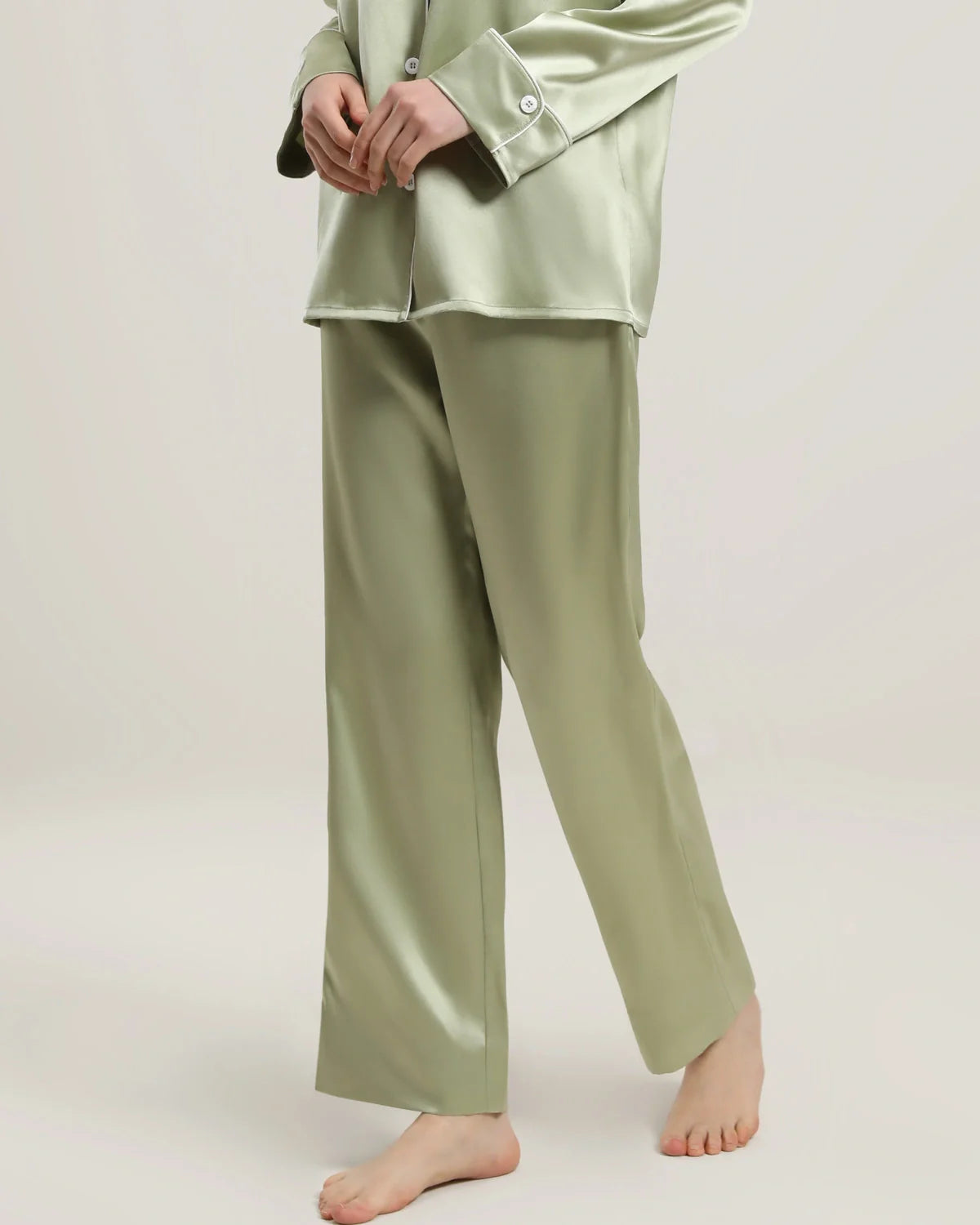 Women's Silk Long Lounge Pants