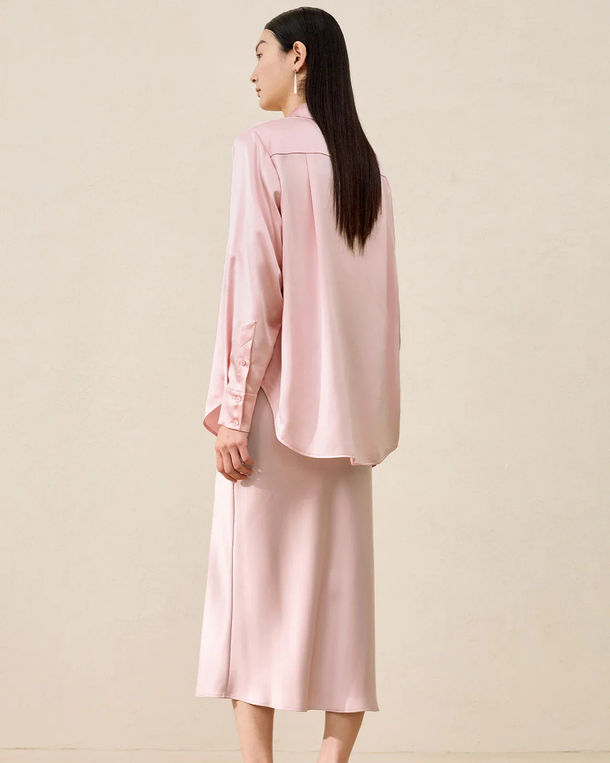 Women's Washable Silk Blouse Basic Style