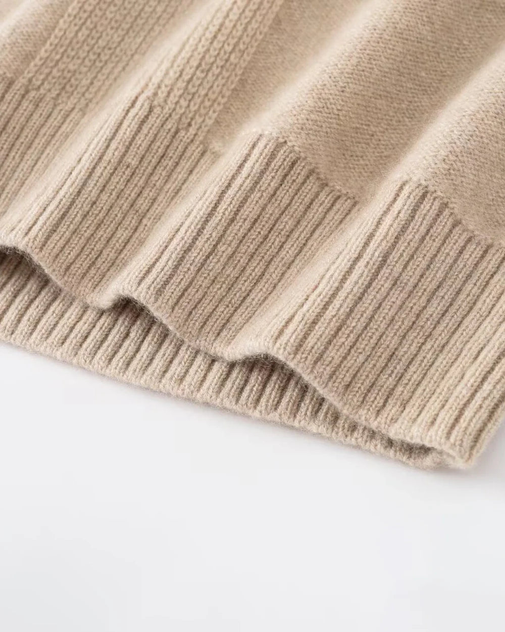 Deep V Neck Cashmere Vest