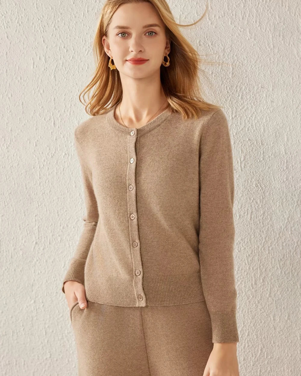Essential Knit Cashmere Cardigan