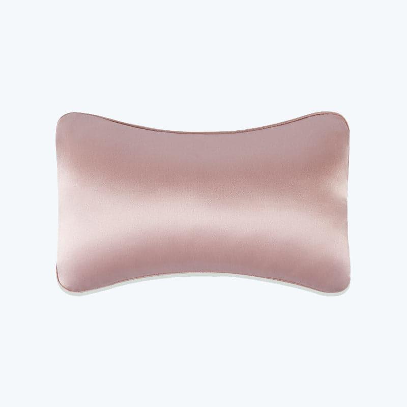 European Decorative Silk Car Headrest Neck Pillow