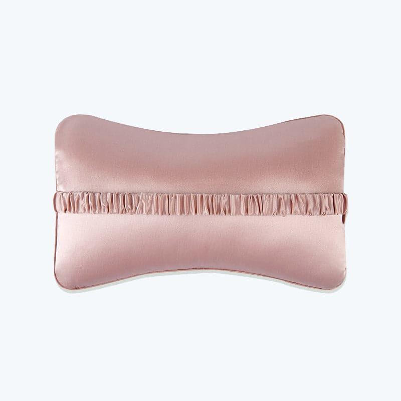 European Decorative Silk Car Headrest Neck Pillow