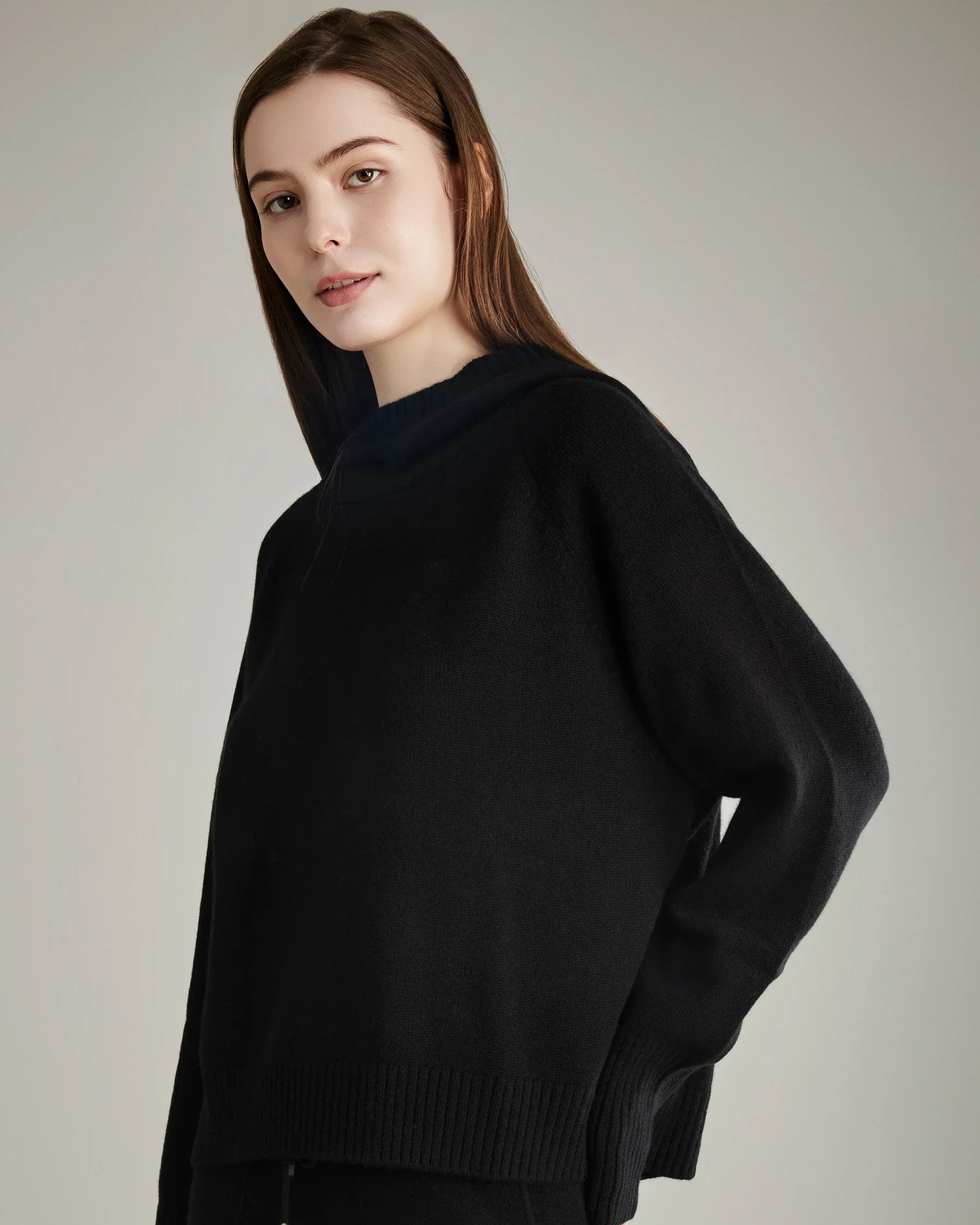 Loft Hooded Cashmere Sweater
