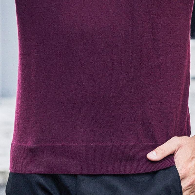 Mens Polo Cashmere Sweater