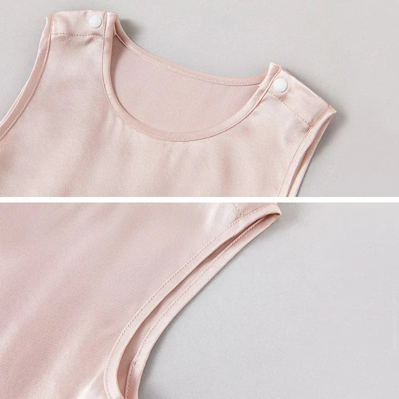 Baby and Kids Silk Sleeveless Tank Top