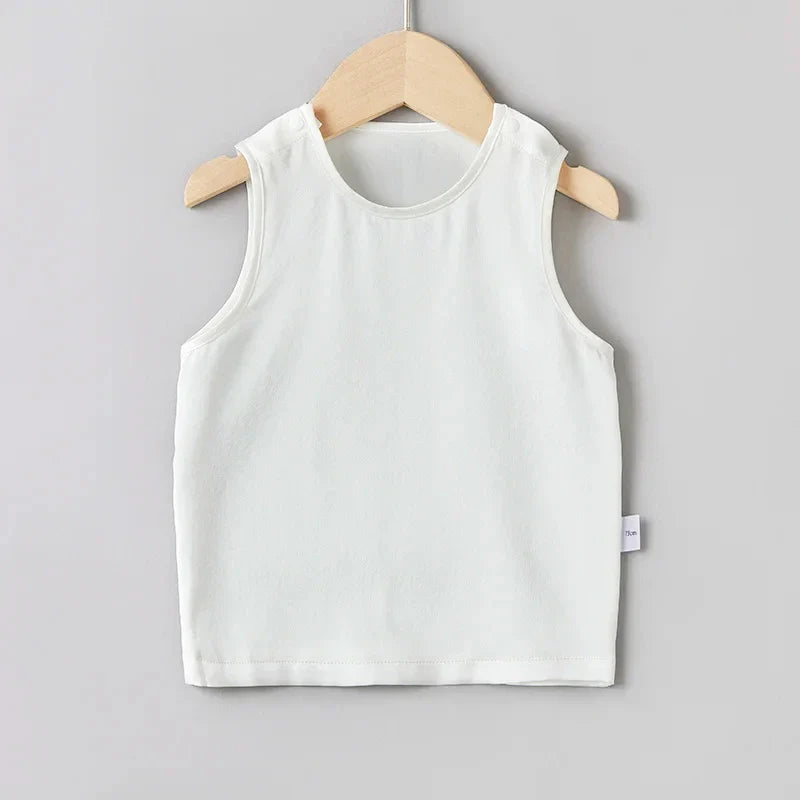 Baby and Kids Silk Sleeveless Tank Top