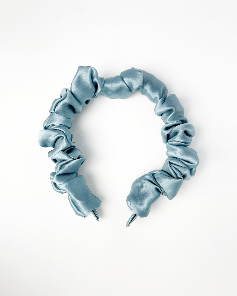 Silk 3.5cm Pleats Hairband