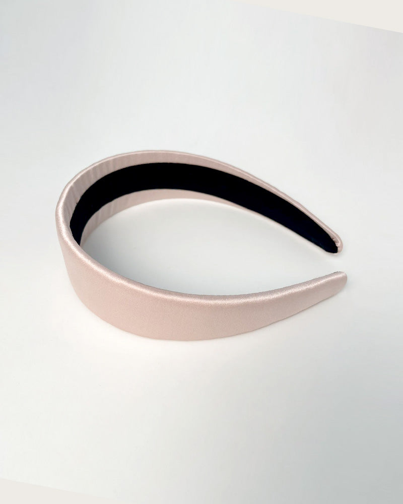 Silk 4cm Wide Border Hairband