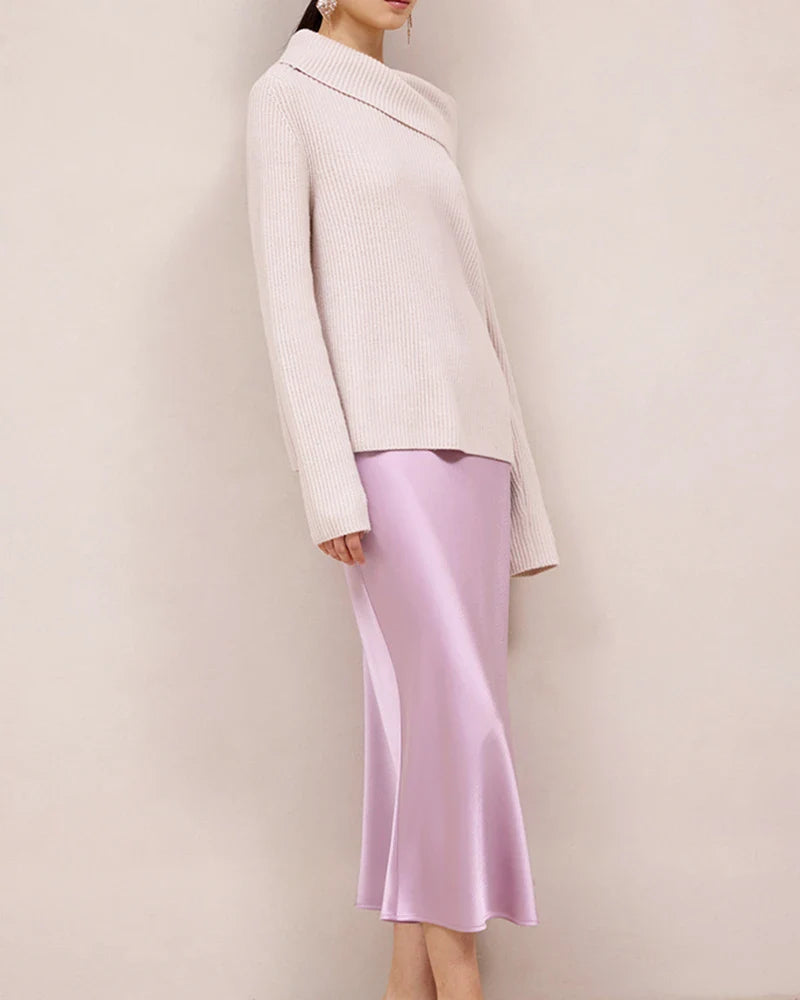 22 Momme Silk Maxi Skirt