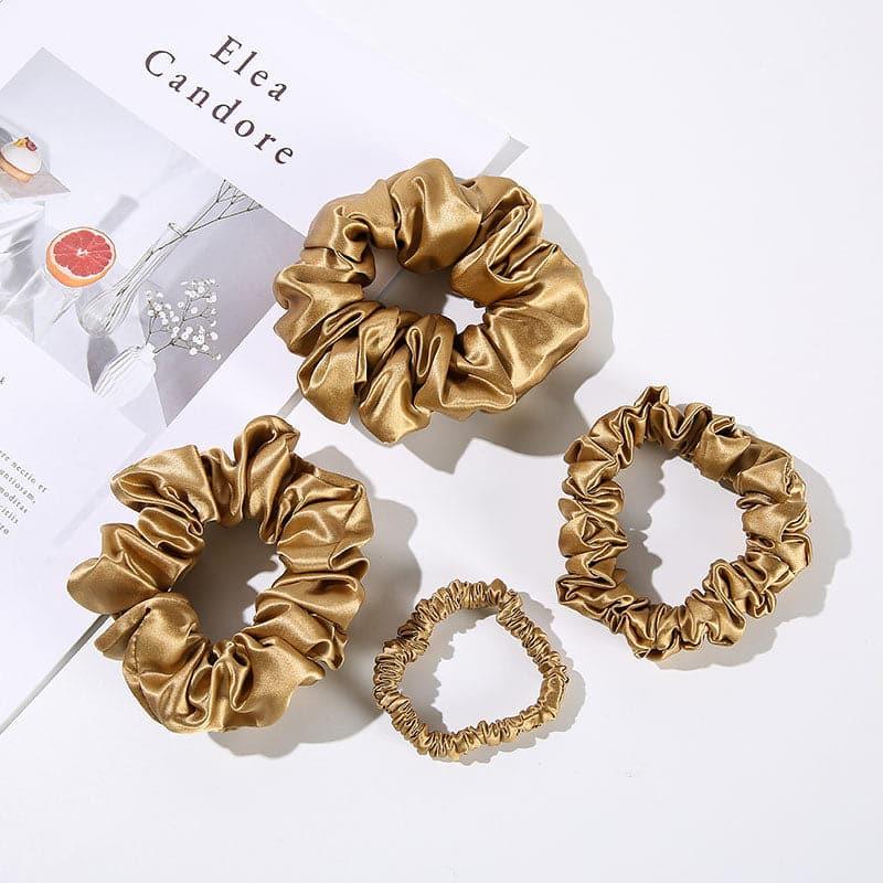 22 Momme Silk Hair Scrunchies 4PCS