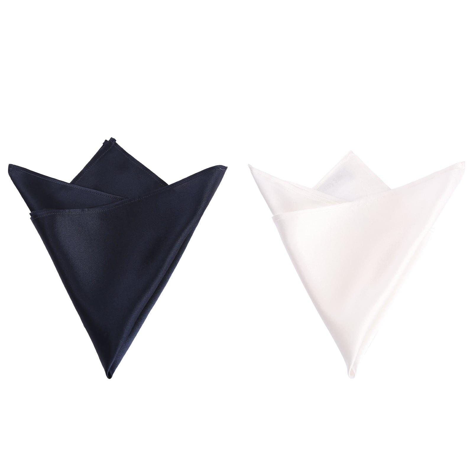 Silk Handkerchief For Men 2PCS
