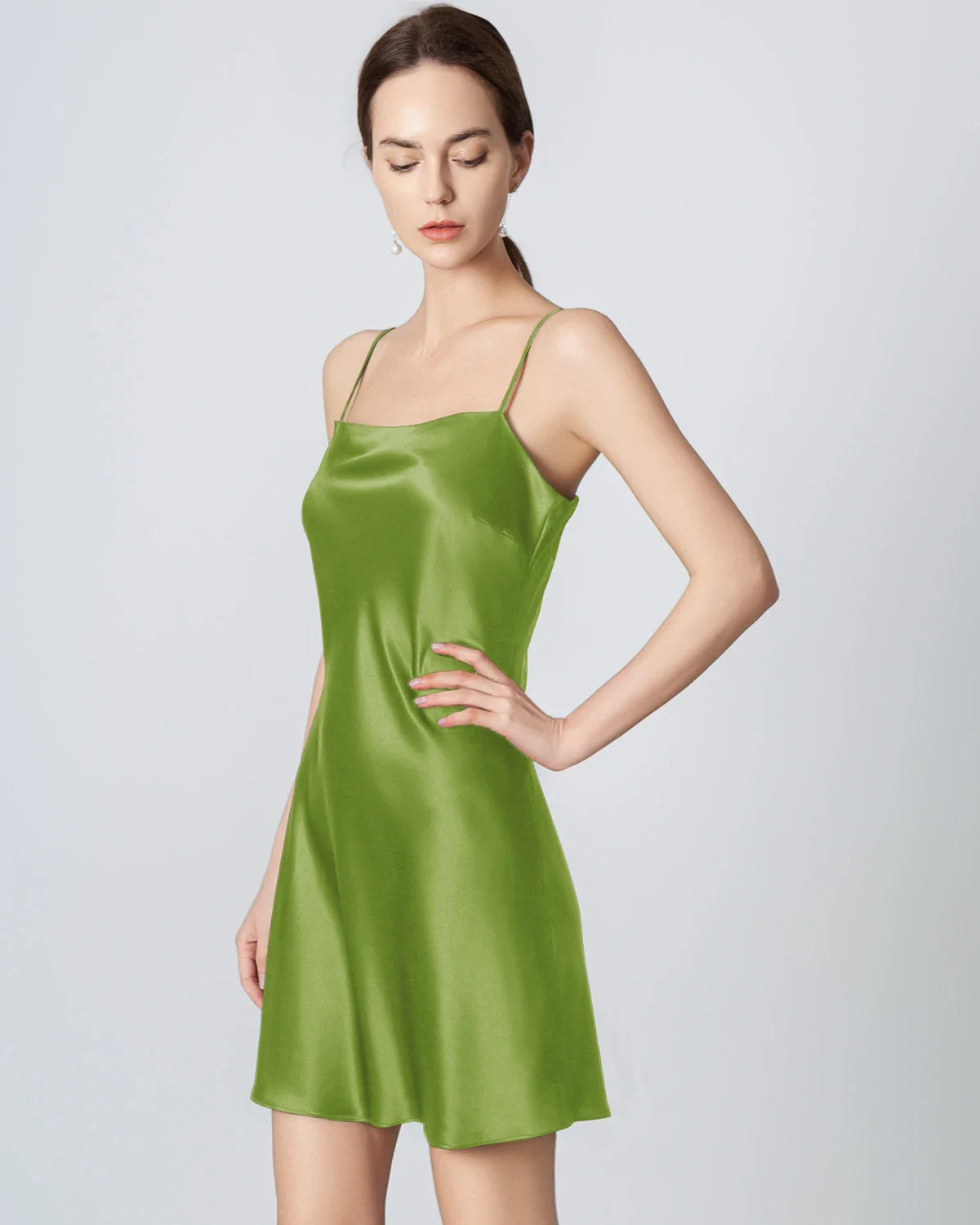 Silk Mini Cami Dress