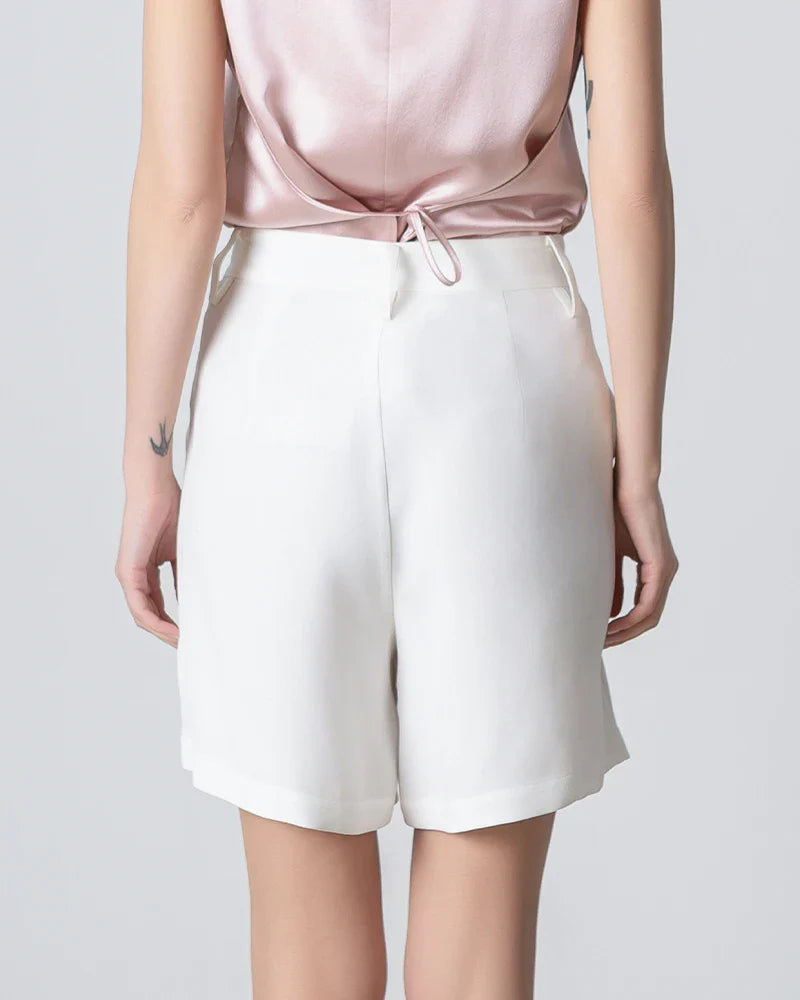 40 Momme Silk Bermuda Shorts