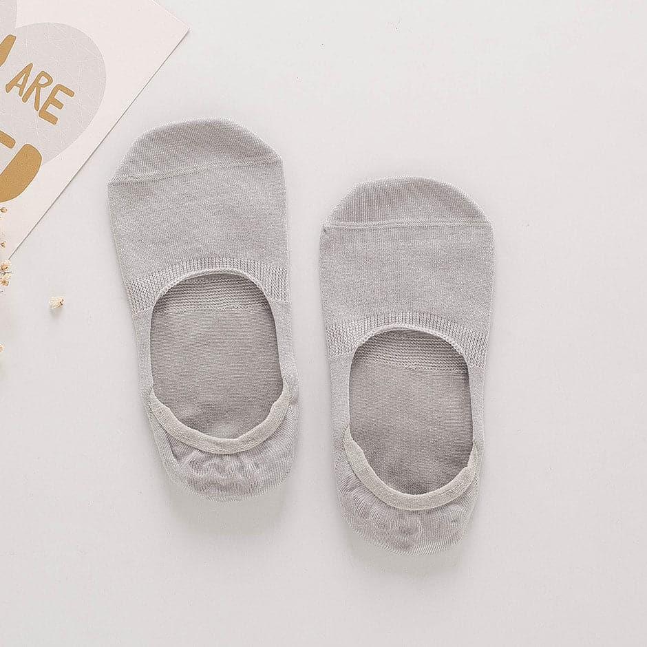 Skin-friendly Women's Silk Invisible Boat Socks