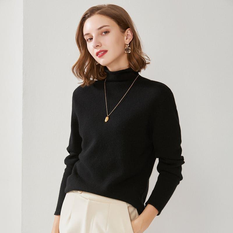Turtleneck Cashmere Women Sweater